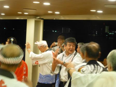 江州音頭を踊る市長