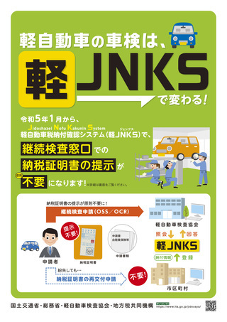 写真：軽JNKSリーフレット表