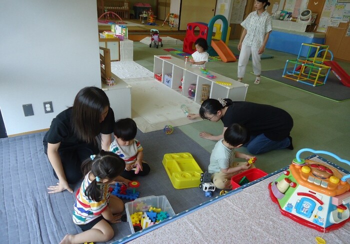 蒲生子育て支援センターの様子