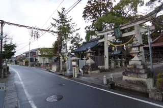 写真:大濱神社と勧請吊