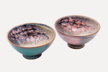 写真：ご飯茶碗　桜