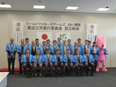 写真：実行委員の記念撮影