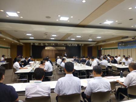 写真：鉄道建設期成同盟会理事会・総会の様子