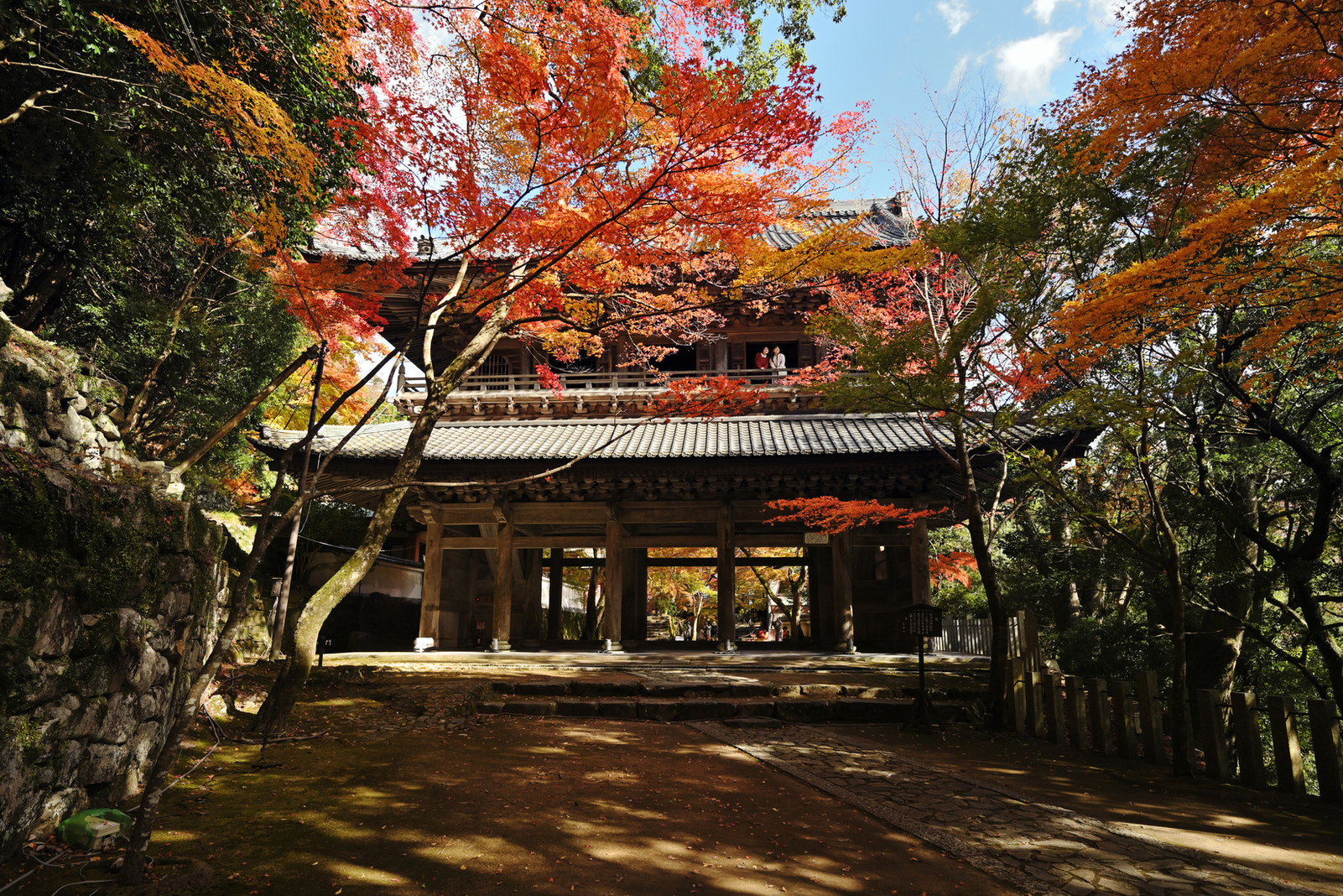 紅葉の永源寺