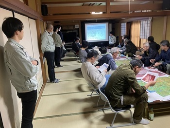 所有者説明会の様子