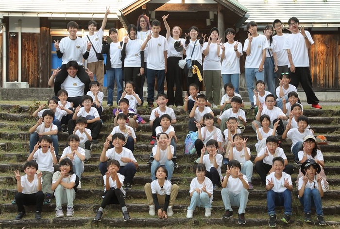 2024やまの子キャンプ集合写真