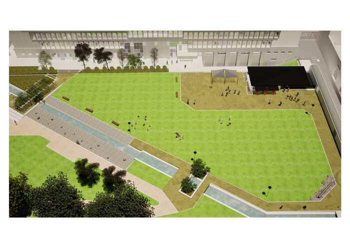 公園の整備イメージ図です