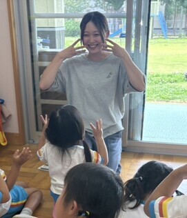 写真：延長保育の様子