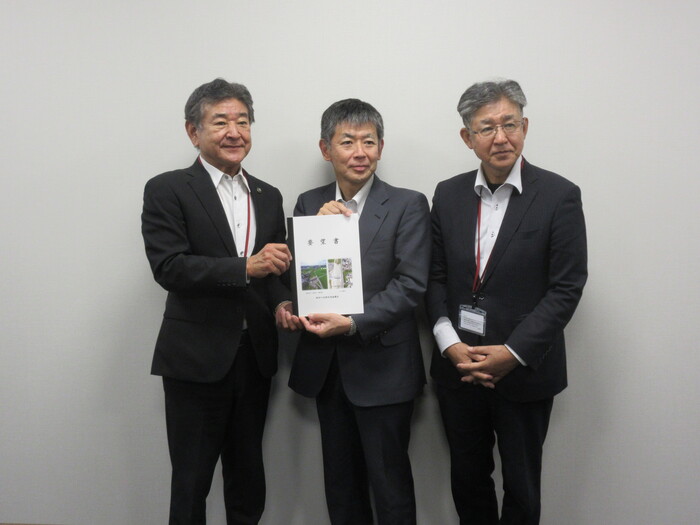 要望書話わたす市長
