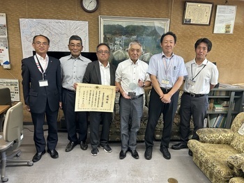 伝達式の様子