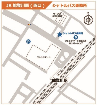 能登川駅MAP