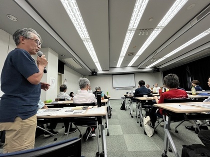 成果報告会の様子