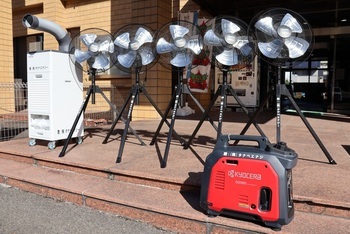 協賛いただいた物品の写真