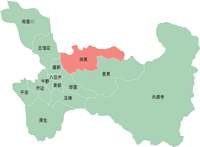 【八日市地区】のイラスト