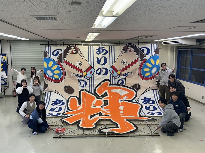 令和7年度大凧制作の様子