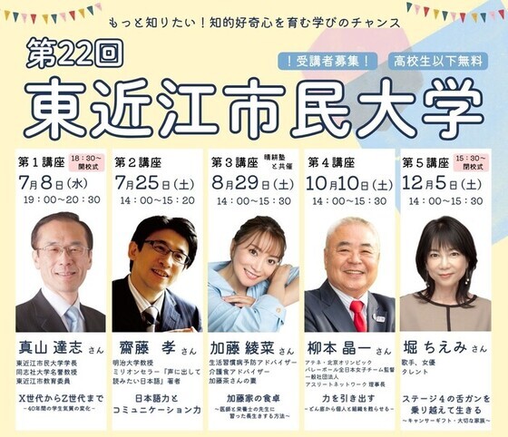 第22回東近江市民大学