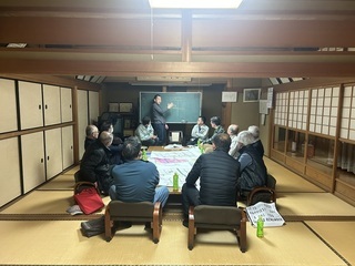 換地計画原案の作成作業の写真