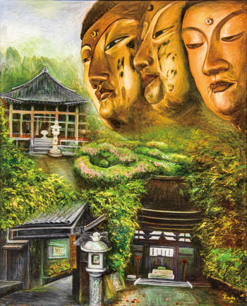 佳作「湖南三山相照らす」