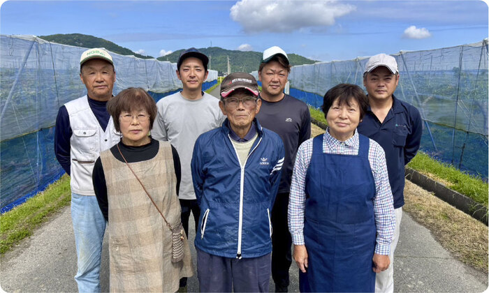 たてべ大凧梨組合のみなさん