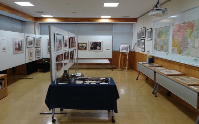 「戦争とくらし展」展示風景